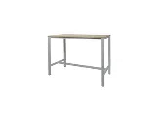 Domino Basic Statafel 180x80x110cm Robson Eiken Onderstel Alu - 2