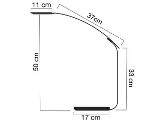 bureaulamp Timelight, zwart - 4
