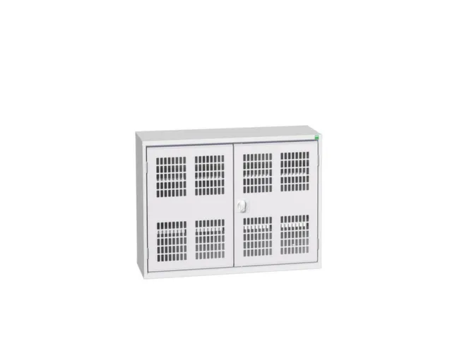 wandkast 800x1050x350mm 2xStalen bodem sokkel Ral 7035 front Ral 7035