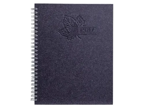 Agenda 2027 Ryam Weekplan Wire-o 7dagen/2pagina's zwart