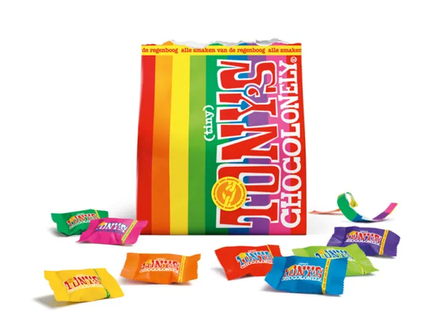Chocolade Tony's Chocolonely Tiny mix 135 gr zak
