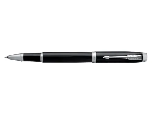 Rollerpen Parker IM Black Lacquer CT Finish Fijn Zwarte inkt