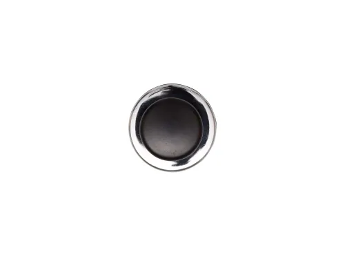 Magneet met knop MAUL Ø65mm trekkracht 12kg chroom/zwart