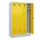 locker voor scheiding van kleding,HxBxD 1950x1200x500mm,4vak
