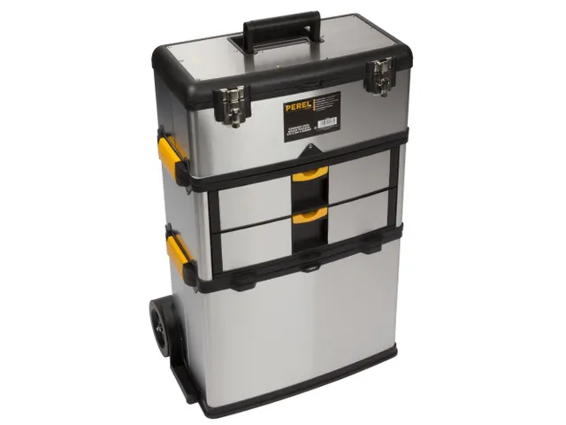 Gereedschapswagen 3-in-1 Trolley RVS 570x354x830mm 167 Liter