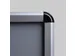 Cadre clipsable A3 Coins arrondis 32mm Argent