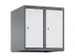 opzetkast,v. locker,2vak.,vak B 250mm,HxBxD 500x500x500mm,vleugeldeur
