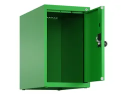 opzetkast,v. locker,1vak.,vak B 300mm,HxBxD 500x300x500mm,draaigrendel