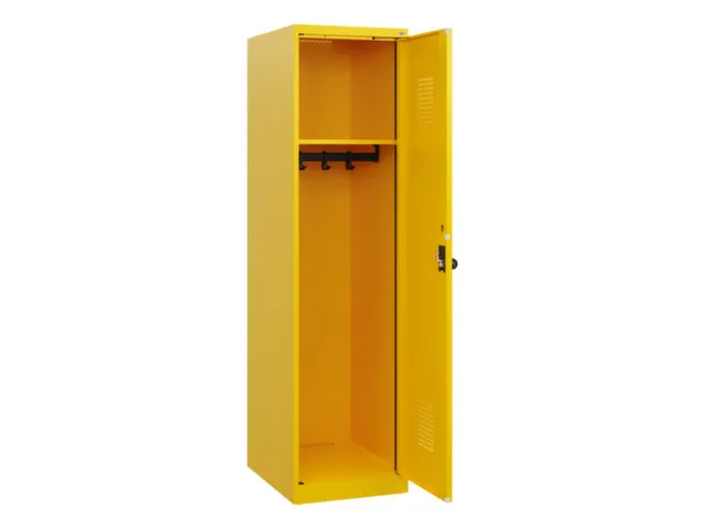 schoollocker,HxBxD 1530x400x500mm,1vak,vak B 400mm,draaigrendel