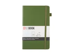 Notitieboek Sakura hard cover large lijn dennennaald 130x210mm