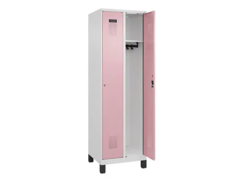 locker,HxBxD 1950x600x500mm,2vak,vak B 300mm,cil.-slot,voeten