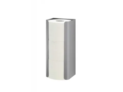 Toiletpapier Reserverolhouder Trio Rvs 3 rollen