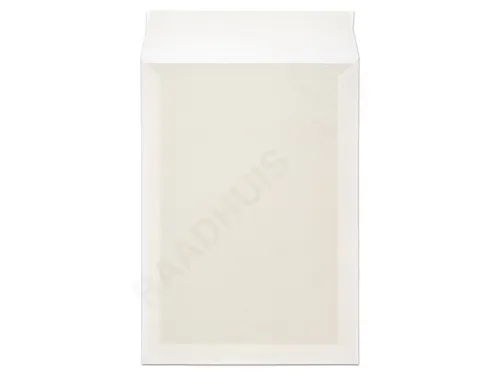 Bordrug envelop Raadhuis 229x324mm C4 wit met plakstrip krimp a 10 stu