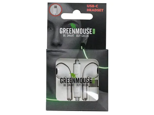 Oortelefoon GreenMouse USB-C blister
