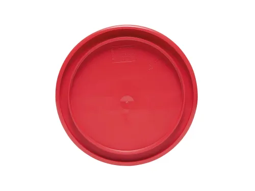 Pennenkoker MAULroundbox Blauwe Engel recycled 6 vaks rood
