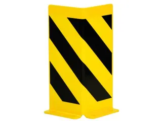 aanrijdbescherming voor stelling,v. binnen,HxL 400x160mm,staal - 1