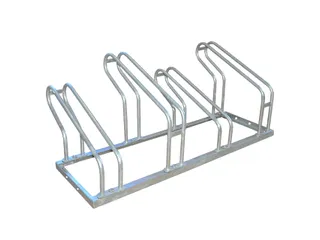 Fietsenrek BRASQ 4 fietsen BS400 zilver - 1
