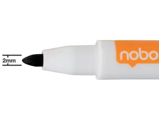 Nobo droog uitwisbare mini markers assorti - 4