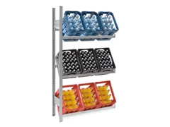 krattenstelling aanbouwveld HxBxD 1750x1010x335mm Verzinkt