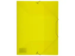 Elastomap Kangaro A4 PP transparant geel