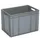 Euronorm Stapelkrat Hxlxb 410x600x400mm 83liter Grijs