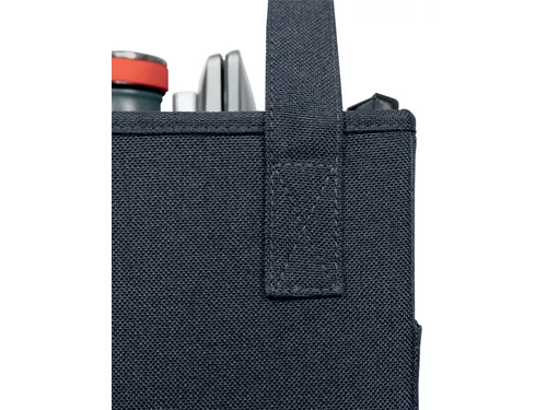 Leitz Hot Desking Stoffen opbergtas Fluweel Grijs 46,5x21x20cm