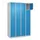 lockerkast,HxBxD 1850x1200x500mm,4x5vakken,vak B 300mm,cil.-slot