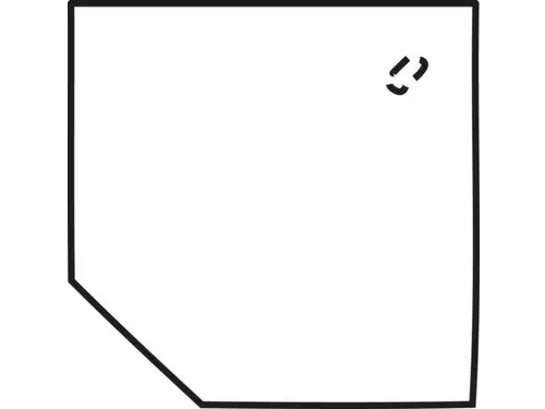 koppelelement voor bureau,90 °,HxBxD 680-800x1230x1230mm