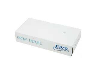Facial Tissues 140040 Euro CEL 2-laags 40x100 Stuks - 2