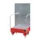 verrijdbare opvangbak,v. 2x60l vat,opvangvol. 60l,HxBxD 1685x890x570mm