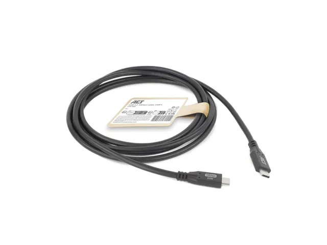 Câble ACT USB-C 3.2 GEN.2 M/M noir 2m