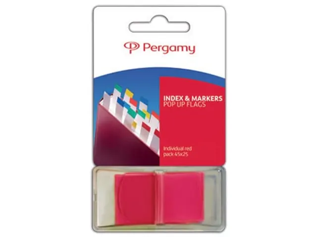 Index 43x25mm Rouge