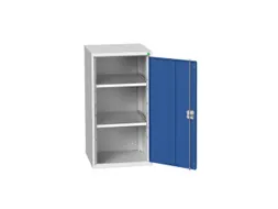 universele kast,HxBxD 1000x525x550mm,2xStalen bodem,draaigrendelslot