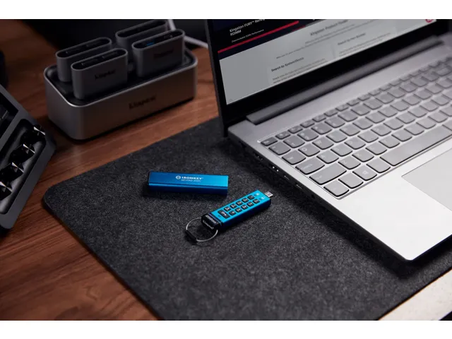 IronKey Keypad 200C USB-C de 256 Go, FIPS 140-3 niveau 3 AES-256