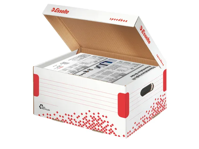 Esselte Speedbox opberg- en transportdoos 355x193x252mm Wit
