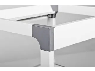 Verrijdbaar Computermeubel Trolley 75 VH Grijs - 5