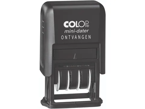 Stempel Colop Printer Mini S 160L2 ontvangen zwart
