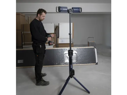 floodlight-straler,120 LED,5000lumen,statief,straalhoek 110 °
