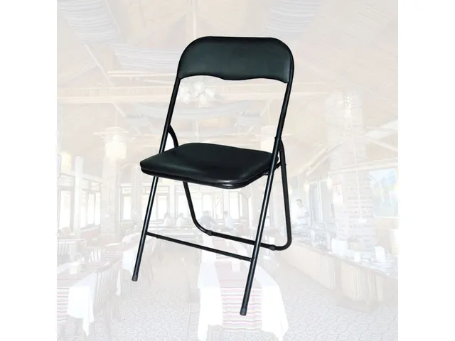 Chaise pliante BRASQ FC100 noir