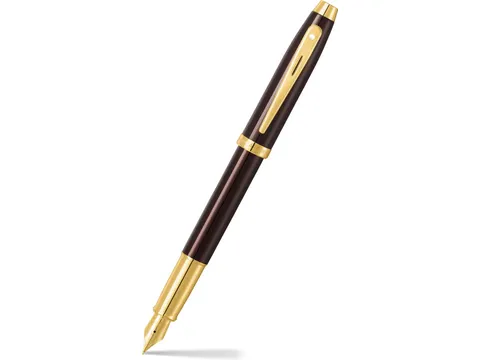 Vulpen SHEAFFER 100 E9370 M Coffee brown PVD gold