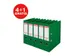 Ordner Esselte Vivida No.1 multipack 75mm A4 5 stuks groen