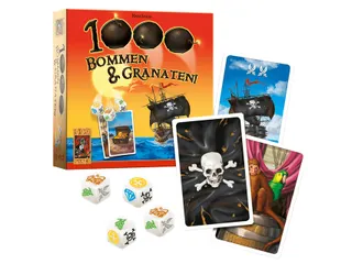 999Games Dobbelspel 1000 Bommen en Granaten 8+ - 8