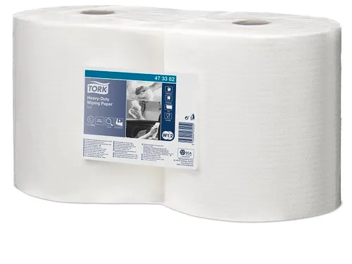 Tork 473382 Heavy-duty Zacht Combirol Poetspapier 2-laags W2 Wit