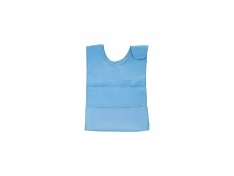 Eetschort First Aid Only lichtblauw