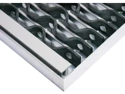 Aluminium Rand Voor Schoonloopmat Bxl 985X985Mm Hoeklijn