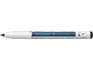 Diepvries marker Schneider Maxx 242 op blister zwart - 4