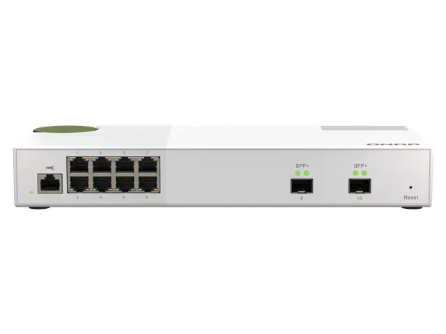 8x RJ45 2.5GbE , 8x 10GbE SFP+, Web Managed, 12V DC, 42.5 x 290 x 127