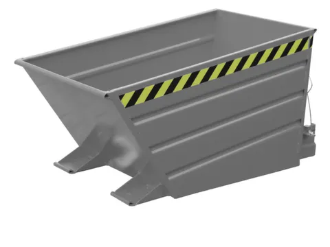 kiepbak,HxLxB 730x1375x800mm,0,5m³,draagverm. 750kg,RAL7005