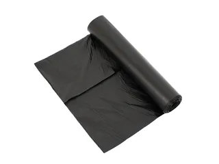 Afvalzak 110 Liter 70x110x0.021 Zwart 10 rollen à 25 stuks MDPE - 2