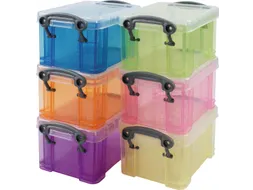 Really Useful Boxes Opbergdoos 0.33 Liter Assorti